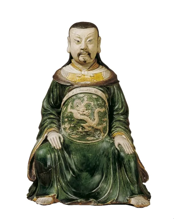 Framed Print : God of the North. Chinese art. Ming period. China  /  Porcelain. FRANCE. Paris. Guimet Museum. - Iberfoto / Everett Collection (580331)**US SALES ONLY**
