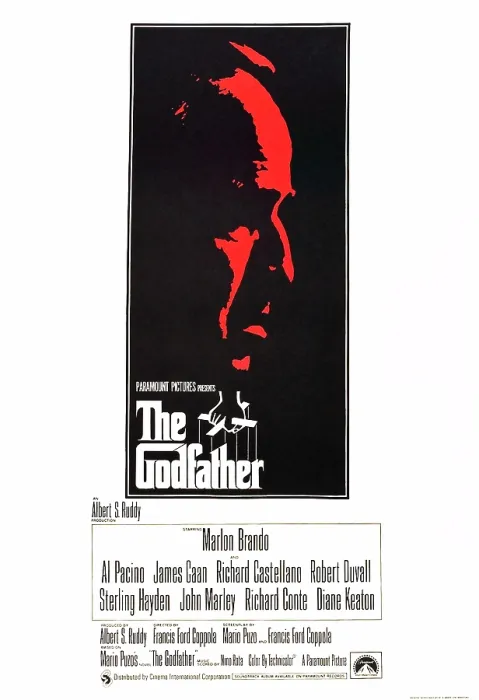 Framed Print : THE GODFATHER, Marlon Brando, 1972