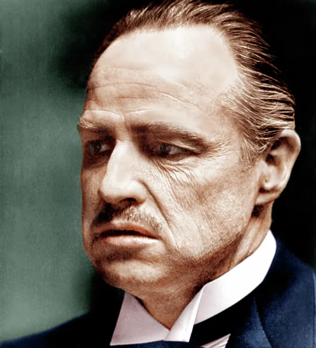 Framed Print : THE GODFATHER, Marlon Brando, 1972