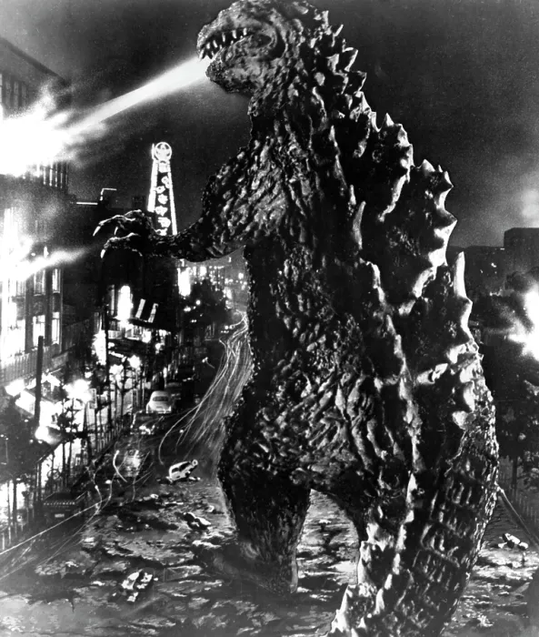 Framed Print : GODZILLA, (aka GOJIRA), Godzilla, 1954