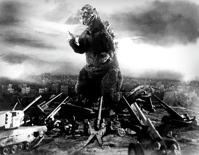 Framed Print : GODZILLA, (aka GOJIRA), Godzilla, 1954