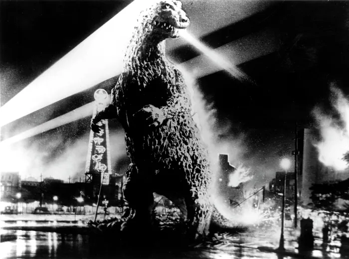 Framed Print : GODZILLA, (aka GOJIRA), Godzilla, 1954
