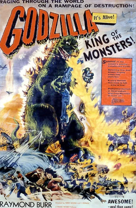 Framed Print : GODZILLA, KING OF THE MONSTERS Framed Print : GODZILLA, KING OF THE MONSTERS