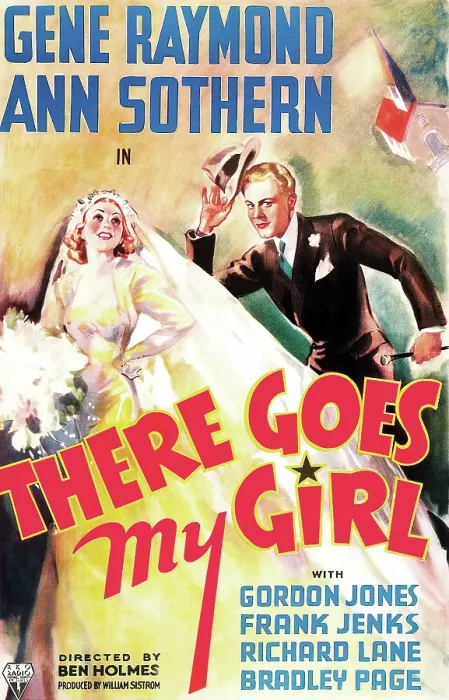 Framed Print : THERE GOES MY GIRL, US poster art, from left: Ann Sothern, Gene Raymond, 1937 Framed Print : THERE GOES MY GIRL, US poster art, from left: Ann Sothern, Gene Raymond, 1937