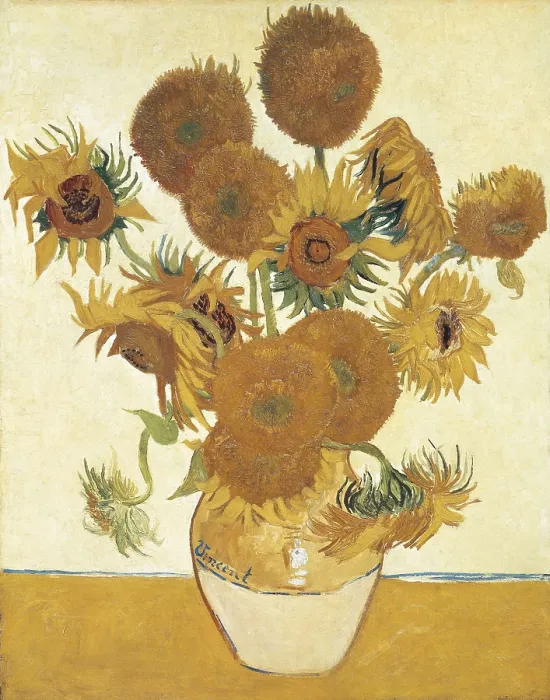 Framed Print : GOGH, Vincent van (1853-1890). Sunflowers. 1888. Post-Impressionism. Oil on canvas. UNITED KINGDOM. London. National Gallery. AISA / Everett Collection**US SALES ONLY** Framed Print : GOGH, Vincent van (1853-1890). Sunflowers. 1888. Post-Impressionism. Oil on canvas. UNITED KINGDOM. London. National Gallery. AISA / Everett Collection**US SALES ONLY**