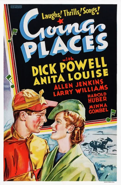 Framed Print : GOING PLACES, US poster art, from left: Dick Powell, Anita Louise, 1938 Framed Print : GOING PLACES, US poster art, from left: Dick Powell, Anita Louise, 1938