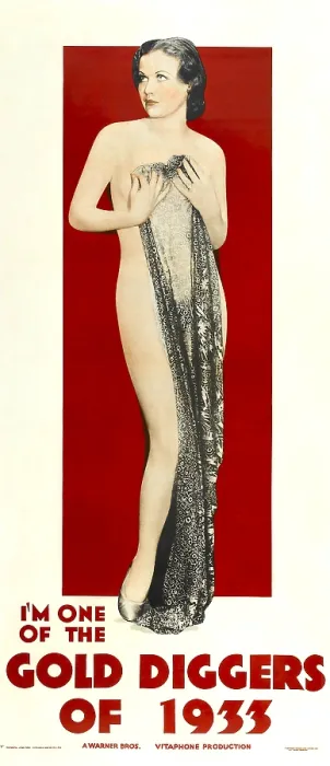Framed Print : GOLD DIGGERS OF 1933, poster art, 1933 Framed Print : GOLD DIGGERS OF 1933, poster art, 1933