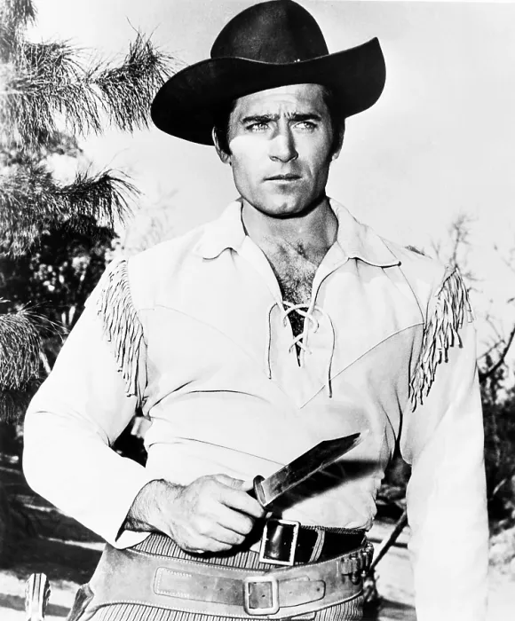 Framed Print : GOLD OF THE SEVEN SAINTS, Clint Walker, 1961