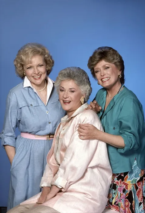 Framed Print : THE GOLDEN GIRLS, from left: Betty White, Bea Arthur, Rue McClanahan, (1985), 1985-1992 Framed Print : THE GOLDEN GIRLS, from left: Betty White, Bea Arthur, Rue McClanahan, (1985), 1985-1992