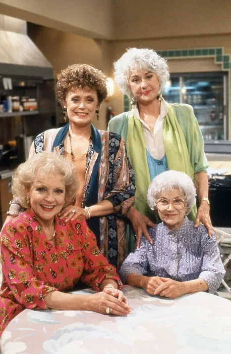 Framed Print : THE GOLDEN PALACE, clockwise from top left: Rue McClanahan, Bea Arthur, Estelle Getty, Betty White, Seems Like Old Times: Part 1 & 2, (Season 1, ep. 107 & 108, aired Oct) Framed Print : THE GOLDEN PALACE, clockwise from top left: Rue McClanahan, Bea Arthur, Estelle Getty, Betty White, Seems Like Old Times: Part 1 & 2, (Season 1, ep. 107 & 108, aired Oct)