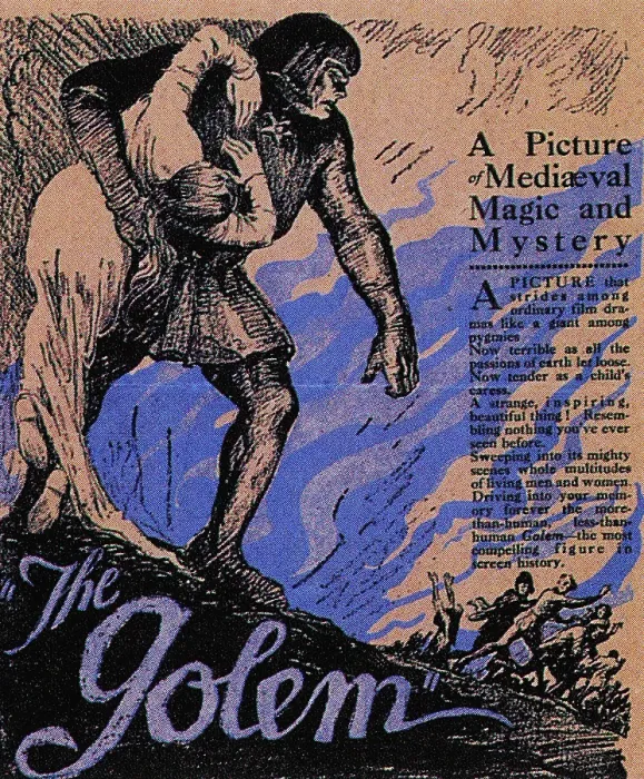 Framed Print : THE GOLEM, (aka DER GOLEM, WIE ER IN DIE WELT KAM), 1920