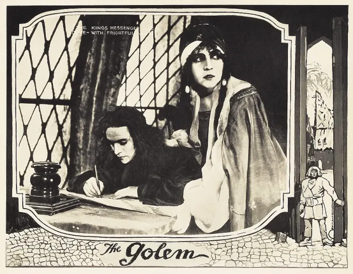 Framed Print : THE GOLEM, (aka DER GOLEM, WIE ER IN DIE WELT KAM, aka THE GOLEM: HOW HE CAME INTO THE WORLD'), from left: Ernst Deutsch
