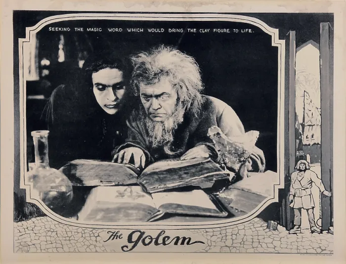 Framed Print : THE GOLEM, US lobbycard, 1920 Framed Print : THE GOLEM, US lobbycard, 1920