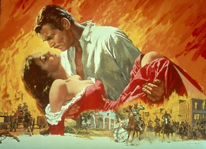 Framed Print : GONE WITH THE WIND, Vivien Leigh, Clark Gable, 1939 Framed Print : GONE WITH THE WIND, Vivien Leigh, Clark Gable, 1939
