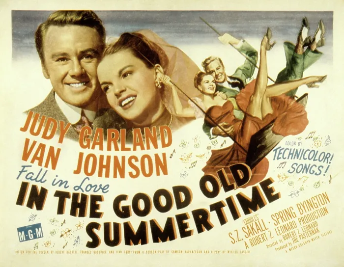 Framed Print : IN THE GOOD OLD SUMMERTIME, Van Johnson, Judy Garland, 1949