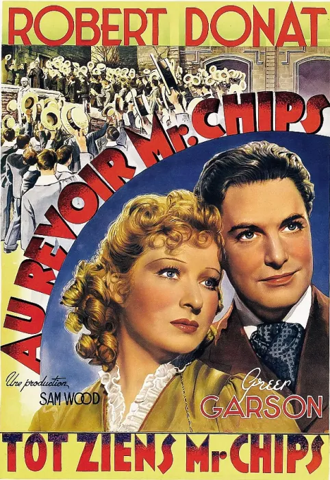 Framed Print : GOODBYE, MR. CHIPS, (aka AU REVOIR MR. CHIPS), from left: Greer Garson, Robert Donat, 1939 Framed Print : GOODBYE, MR. CHIPS, (aka AU REVOIR MR. CHIPS), from left: Greer Garson, Robert Donat, 1939