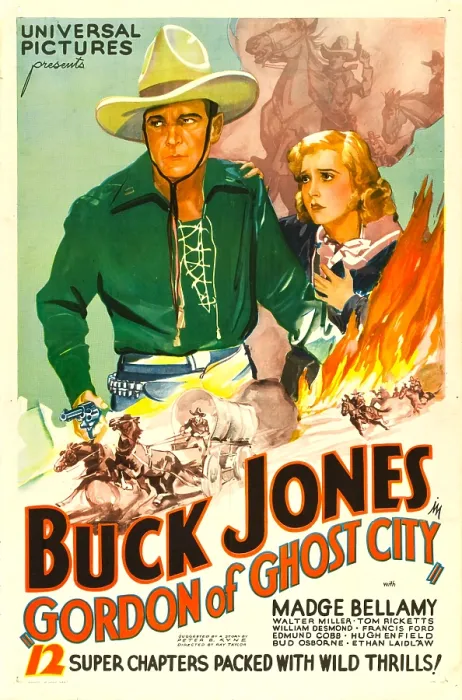 Framed Print : GORDON OF GHOST CITY, Buck Jones, Madge Bellamy, 1933 Framed Print : GORDON OF GHOST CITY, Buck Jones, Madge Bellamy, 1933