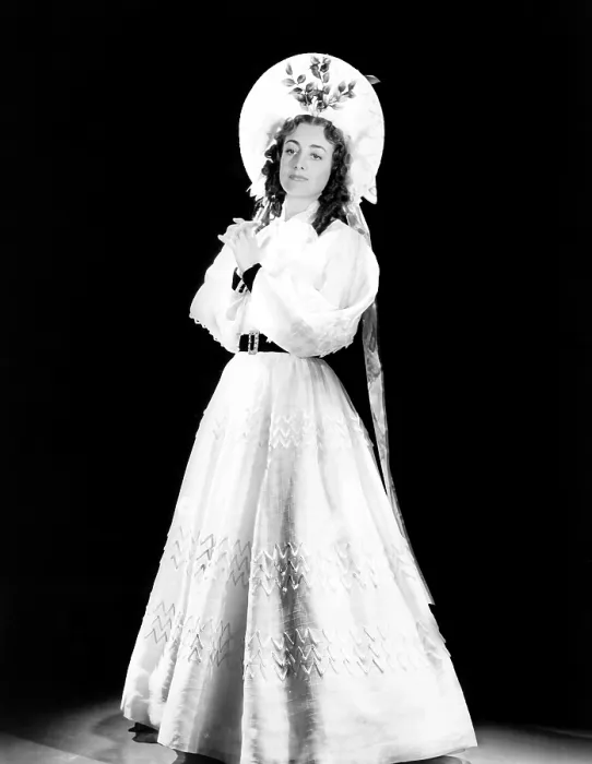 Framed Print : THE GORGEOUS HUSSY, Joan Crawford, in a gown by Adrian, 1936