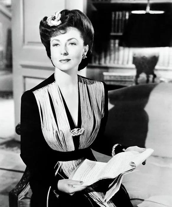 Framed Print : GOVERNMENT GIRL, Agnes Moorehead, 1943