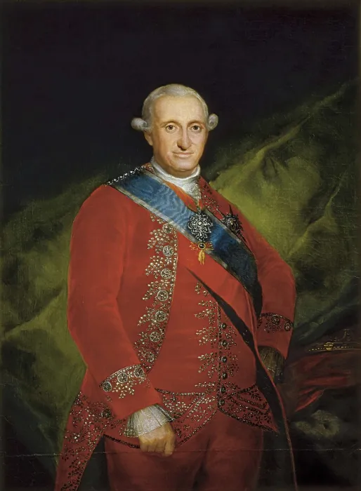 Framed Print : GOYA Y LUCIENTES, Francisco de (1746-1828). Charles IV. ca. 1789. Oil on canvas. SPAIN. Madrid. Prado Museum. AISA / Everett Collection**US SALES ONLY**