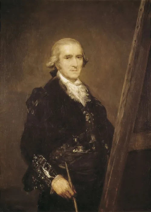 Framed Print : GOYA Y LUCIENTES, Francisco de (1746-1828). Portrait of the painter Francisco Bayeu. 1786. Oil on canvas. SPAIN. Valencia. San Pio V Fine Arts Museum