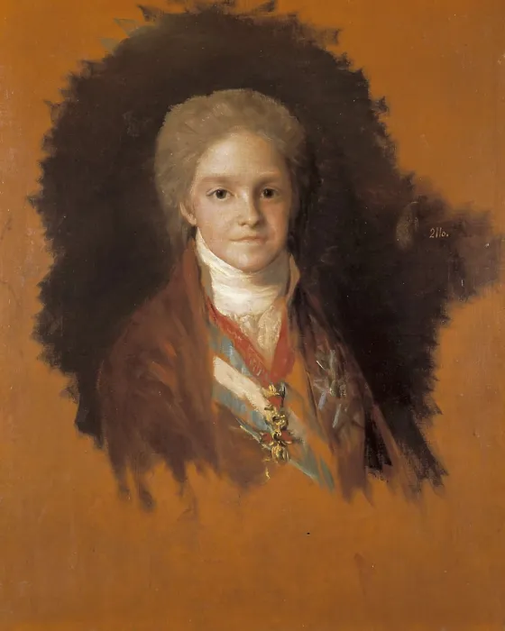 Framed Print : GOYA Y LUCIENTES, Francisco de (1746-1828). Infante Don Carlos Maria Isidro of Boubon. 1800. Oil on canvas. SPAIN. Madrid. Prado Museum. AISA / Everett Collection**US SALES ONLY**