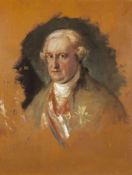 Framed Print : GOYA Y LUCIENTES, Francisco de (1746-1828). Infante Don Antonio Pascual. 1800. Study from life, preparatory for the painting 'Charles IV and his Family'. Oil on canvas