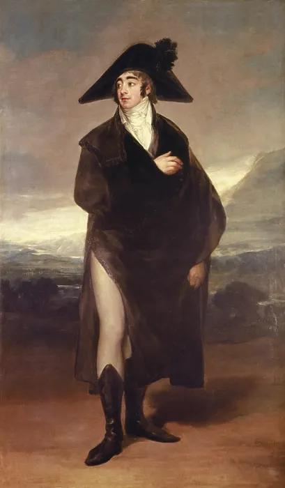 Framed Print : GOYA Y LUCIENTES, Francisco de (1746-1828). Count of Fernan Nunez. 1803. Oil on canvas. Private Collection. - CAGP / Iberfoto / Everett Collection (235208)**US SALES ONLY**