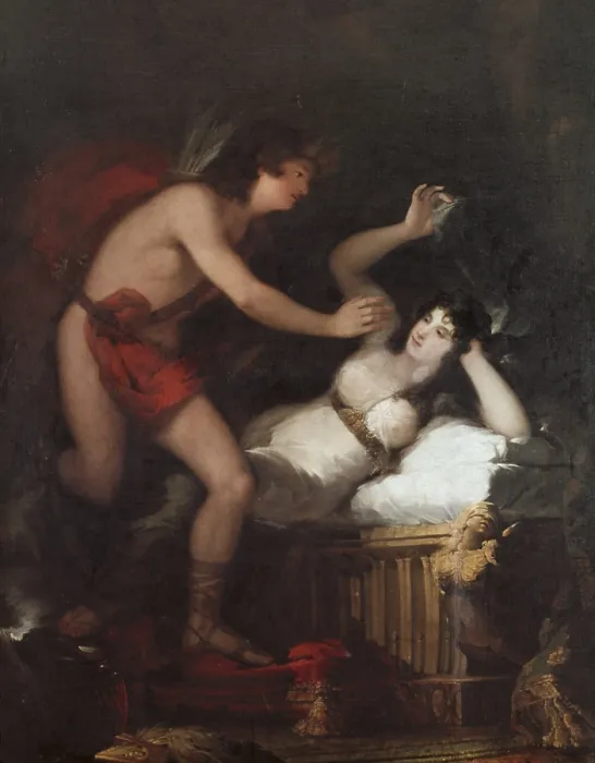 Framed Print : GOYA Y LUCIENTES, Francisco de (1746-1828). Allegory of Love (Cupid and Psyche). 1798-1805. Oil on canvas. SPAIN. Barcelona. National Art Museum of Catalonia. - P Framed Print : GOYA Y LUCIENTES, Francisco de (1746-1828). Allegory of Love (Cupid and Psyche). 1798-1805. Oil on canvas. SPAIN. Barcelona. National Art Museum of Catalonia. - P