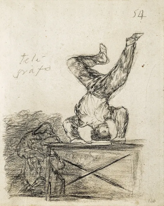 Framed Print : GOYA Y LUCIENTES, Francisco de (1746-1828). Telegraph. 18th c.-19th c. Romanticism. Drawing. SPAIN. Madrid. Prado Museum Framed Print : GOYA Y LUCIENTES, Francisco de (1746-1828). Telegraph. 18th c.-19th c. Romanticism. Drawing. SPAIN. Madrid. Prado Museum