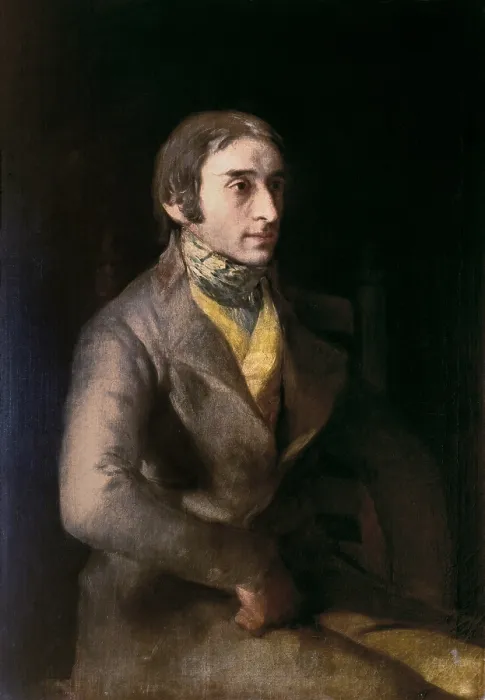 Framed Print : GOYA Y LUCIENTES, Francisco de (1746-1828). Don Manuel Silvela. 1809-1812. Oil on canvas. SPAIN. Madrid. Prado Museum