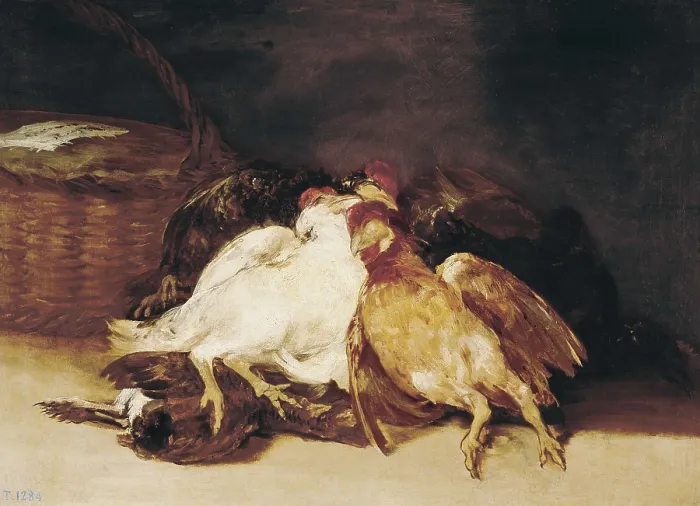 Framed Print : GOYA Y LUCIENTES, Francisco de (1746-1828). Dead Birds. 1808. Oil on canvas. SPAIN. Madrid. Prado Museum. AISA / Everett Collection**US SALES ONLY**