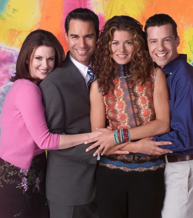 Framed Print : WILL & GRACE, (l to r): Megan Mullally, Eric McCormack, Debra Messing Grace, Sean Hayes Framed Print : WILL & GRACE, (l to r): Megan Mullally, Eric McCormack, Debra Messing Grace, Sean Hayes