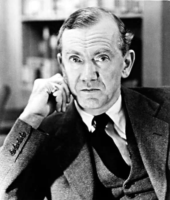Framed Print : Graham Greene, author circa 1953. Courtesy: Everett / CSU Archives