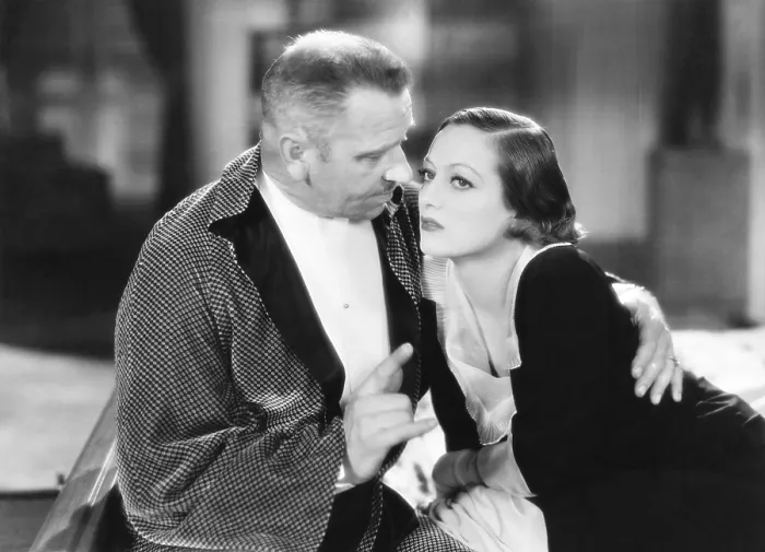 Framed Print : GRAND HOTEL, from left, Wallace Beery, Joan Crawford, 1932