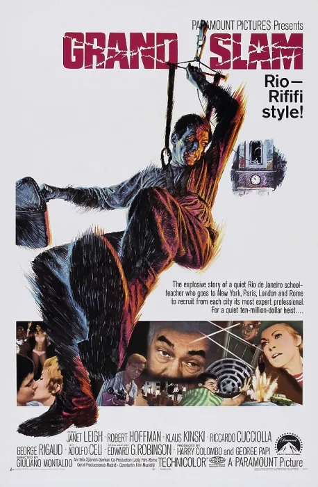 Framed Print : GRAND SLAM, (aka AD OGNI COSTO), US poster, Robert Hoffmann, 1967