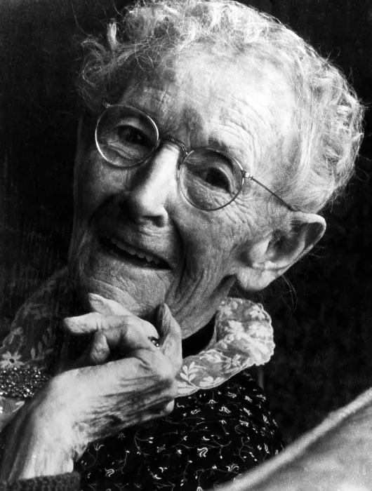 Framed Print : Grandma Moses (1860-1961), renowned American painter, circa 1950s. Courtesy: CSU Archives / Everett Collection Framed Print : Grandma Moses (1860-1961), renowned American painter, circa 1950s. Courtesy: CSU Archives / Everett Collection
