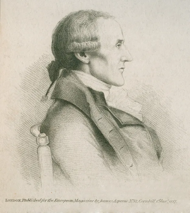 Framed Print : Granville Sharp (1735-1813), English abolitionist used the courts to fight to slavery