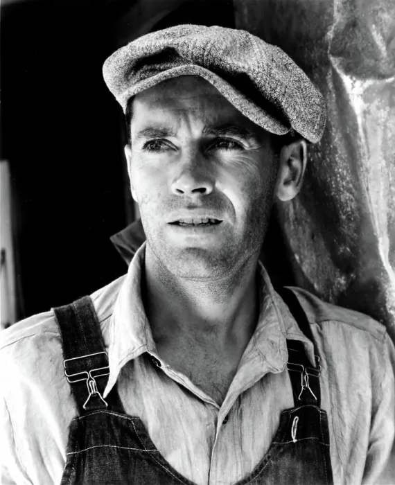 Framed Print : THE GRAPES OF WRATH, Henry Fonda, 1940, TM and copyright (c) 20th Century Fox Film Corp. All rights reserved