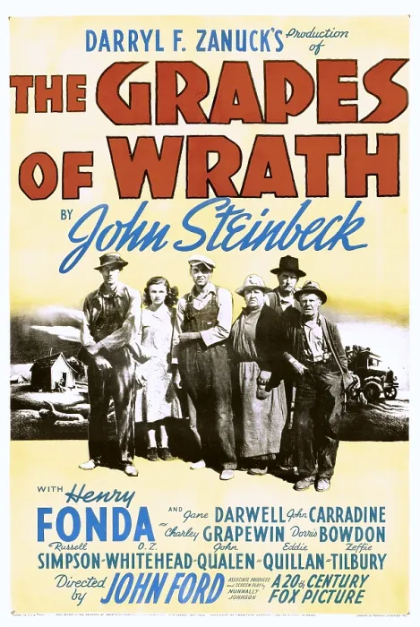 Framed Print : THE GRAPES OF WRATH, John Carradine, Dorris Bowdon, Henry Fonda, Jane Darwell, Charley Grapewin, (aka Charles Grapewin), 1940, TM & Copyright (c) 20th Century Fox Film Corp Framed Print : THE GRAPES OF WRATH, John Carradine, Dorris Bowdon, Henry Fonda, Jane Darwell, Charley Grapewin, (aka Charles Grapewin), 1940, TM & Copyright (c) 20th Century Fox Film Corp