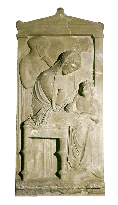 Framed Print : Grave Stele of Polyxene. ca. 360 BC. Classical Greek art. Relief on marble. GREECE. Athens. National Museum of Archaeology. Proc: GREECE. Athens. Kerameikos Framed Print : Grave Stele of Polyxene. ca. 360 BC. Classical Greek art. Relief on marble. GREECE. Athens. National Museum of Archaeology. Proc: GREECE. Athens. Kerameikos