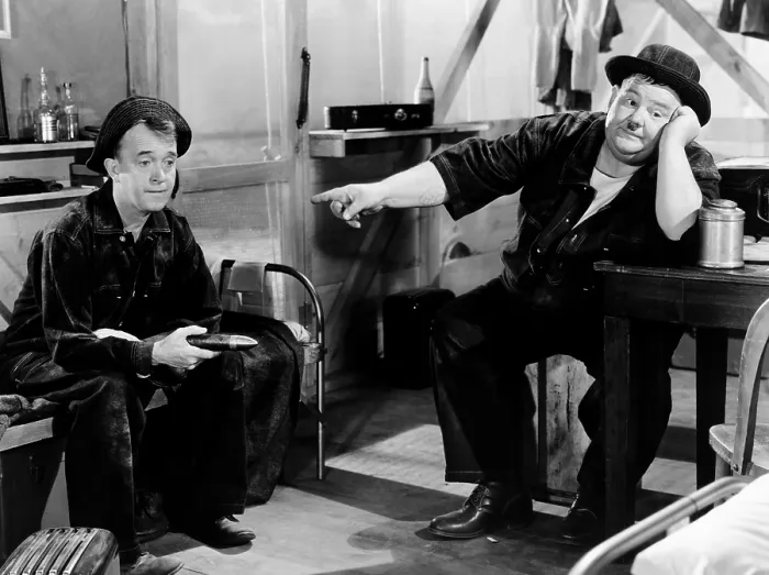 Framed Print : GREAT GUNS, from left: Stan Laurel, Oliver Hardy, 1941. TM & copyright 20th Century Fox Film Corp. All rights reserved / courtesy Everett Collection Framed Print : GREAT GUNS, from left: Stan Laurel, Oliver Hardy, 1941. TM & copyright 20th Century Fox Film Corp. All rights reserved / courtesy Everett Collection