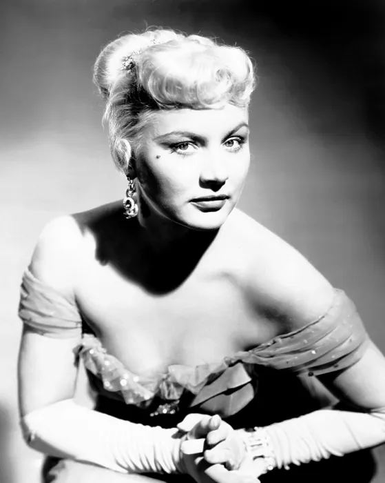 Framed Print : THE GREAT JESSE JAMES RAID, Barbara Payton, 1953