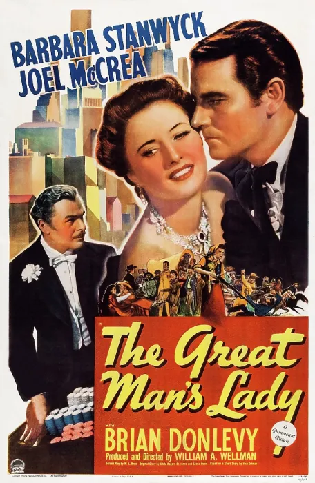 Framed Print : THE GREAT MAN'S LADY, from left, Brian Donlevy, Barbara Stanwyck, Joel McCrea, 1942 Framed Print : THE GREAT MAN'S LADY, from left, Brian Donlevy, Barbara Stanwyck, Joel McCrea, 1942