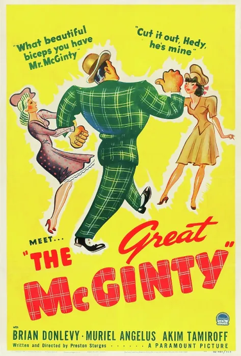 Framed Print : THE GREAT MCGINTY, US poster art, 1940