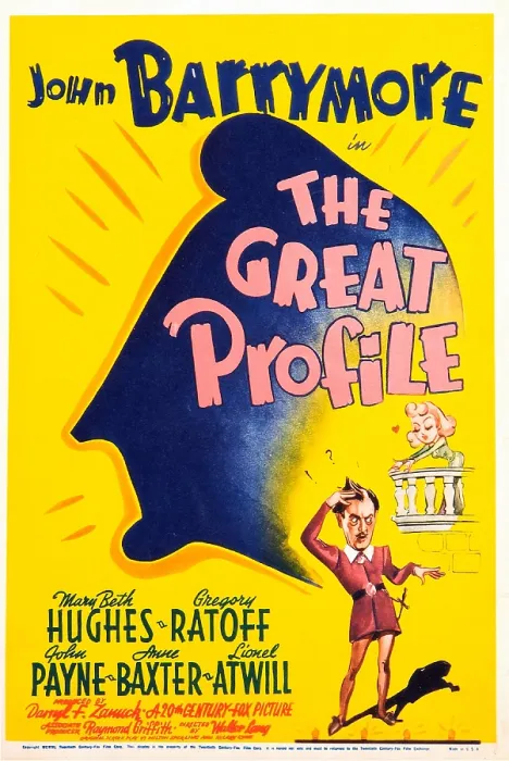 Framed Print : THE GREAT PROFILE, US poster, John Barrymore, Mary Beth Hughes, 1940. 20th Century Fox, TM & Copyright / courtesy Everett Collection Framed Print : THE GREAT PROFILE, US poster, John Barrymore, Mary Beth Hughes, 1940. 20th Century Fox, TM & Copyright / courtesy Everett Collection