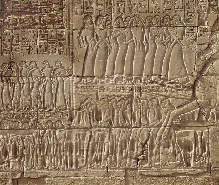 Framed Print : Great Temple of Amon-Re. 16th-4th c. BC. EGYPT. Karnak. Thebes. Temple of Amon - Ra. Celebrations of Seti I in Syria Framed Print : Great Temple of Amon-Re. 16th-4th c. BC. EGYPT. Karnak. Thebes. Temple of Amon - Ra. Celebrations of Seti I in Syria