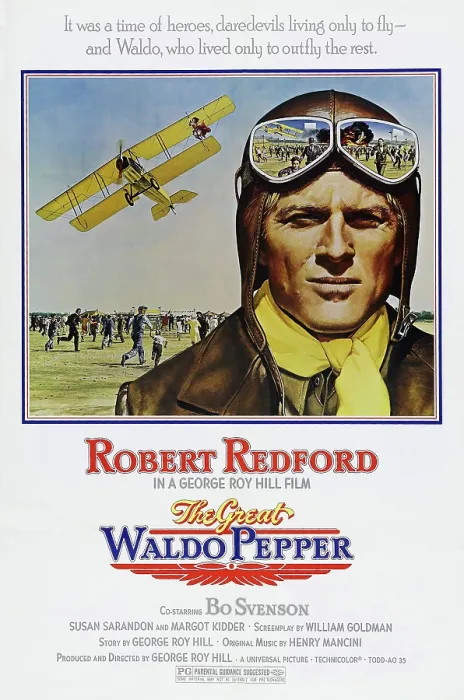 Framed Print : THE GREAT WALDO PEPPER, US poster, Robert Redford, 1975
