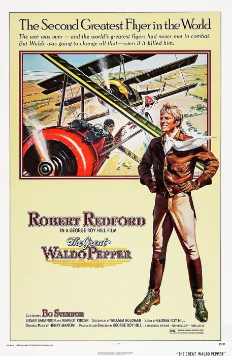 Framed Print : THE GREAT WALDO PEPPER, US poster, Robert Redford, 1975 Framed Print : THE GREAT WALDO PEPPER, US poster, Robert Redford, 1975