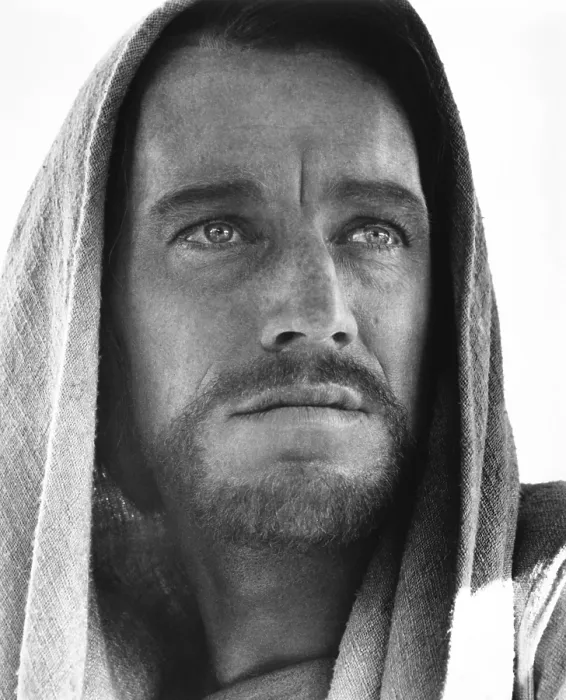 Framed Print : THE GREATEST STORY EVER TOLD, Max von Sydow, 1965